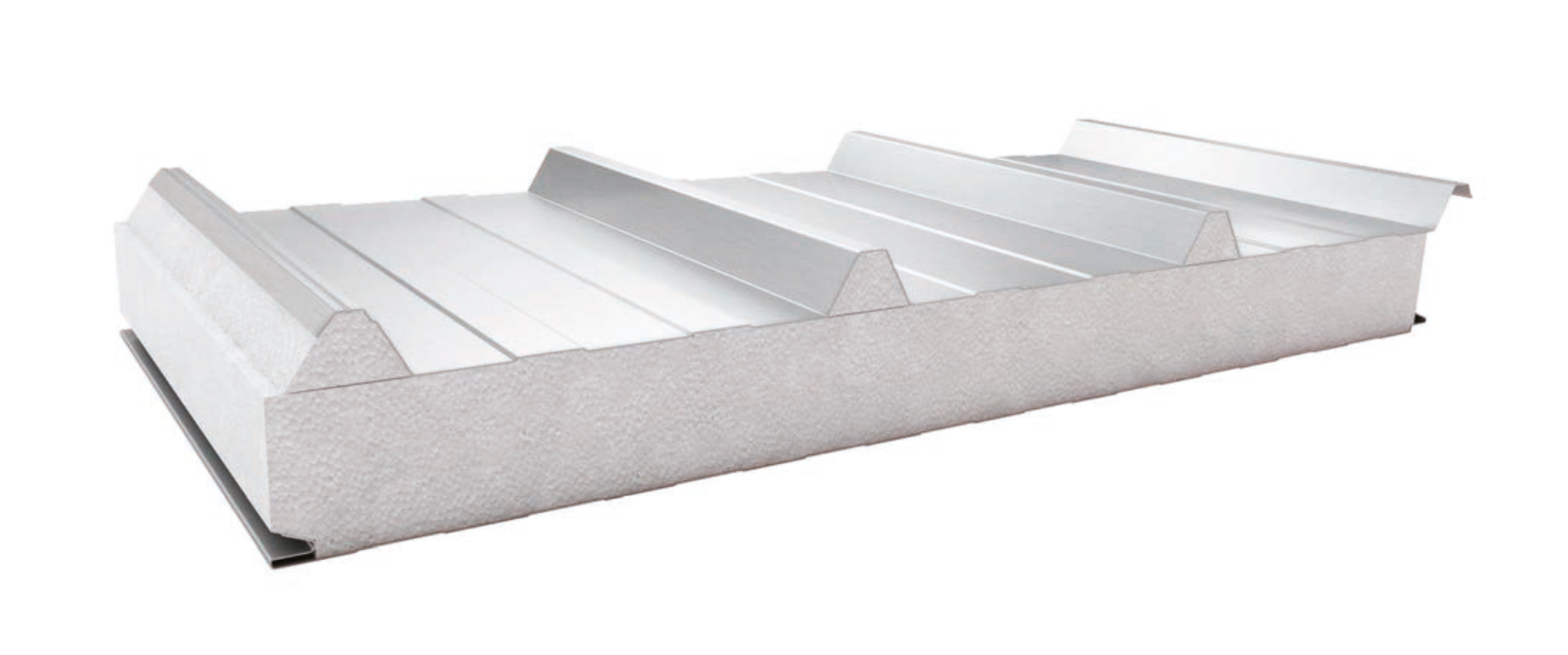 Roof sandwich panels for farms EMR-EPS FARM 1050 with polystyrene foam EPS